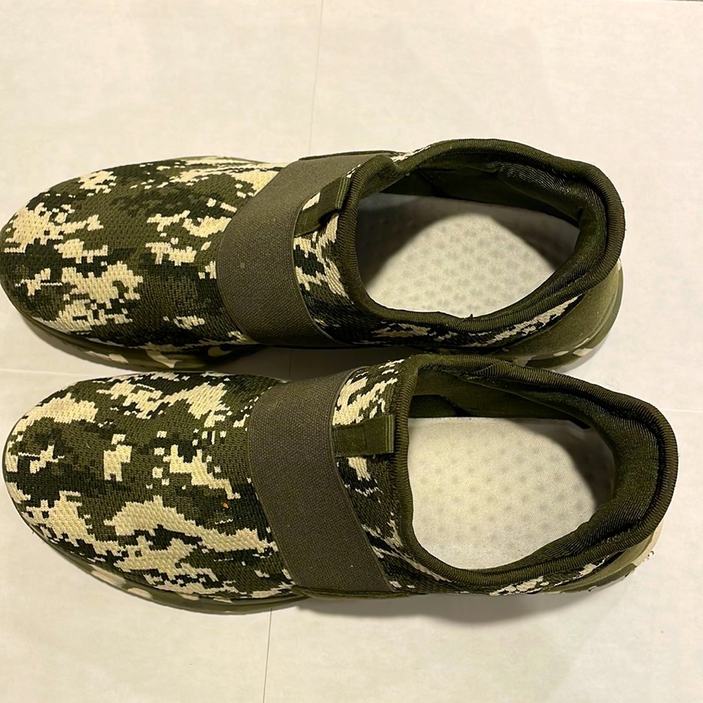 Camo sneakers
